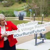Minister for Rural and Community Development, Heather Humphreys TD, launching a €15 million fund to help regenerate rural towns and villages. PICTURE: Rory Geary Photography