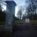 Fence restricts Emo Court access