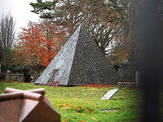 Pyramid in the Maudlins Cemetery, Naas