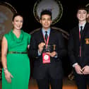 Patrician Secondary School students Ruairi Mullally and Justin Cunningham won 1st in the Technology Intermediate Group Category, receiving the award under National Council for Special Education (NCSE)