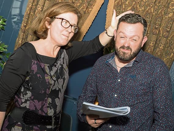 Eimear Humphreys as Mary Healy and Paul Kiernan as Martin Healy