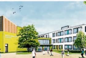 An image of what the new Naas Community College will look like
