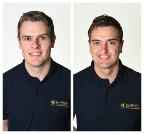 Adam Hewitt and Luke O'Sullivan from Celbridge