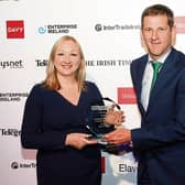Sara McMahon Communications Manager and Patrick Buckley Managing  Director EPS