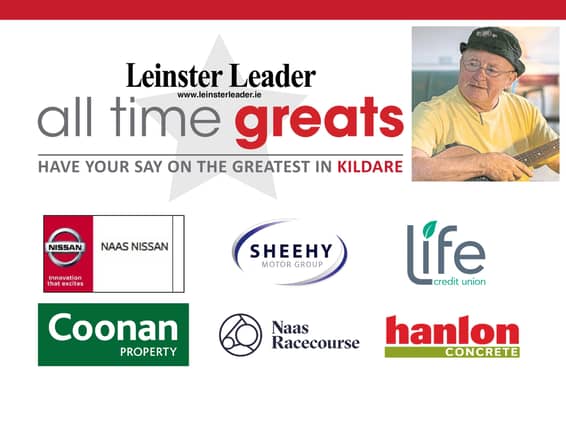 Vote Christy Moore for Kildare's All Time Great