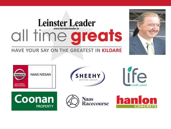 Vote Dermot Weld for Kildare's All Time Great