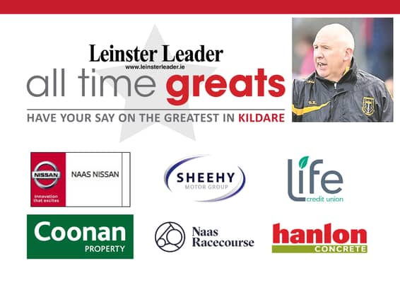 Vote Glenn Ryan for Kildare's All Time Great