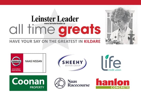 Vote Kathleen Lonsdale for Kildare's All Time Great