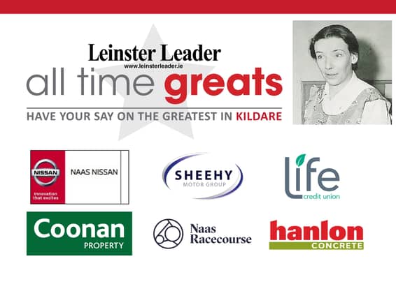 Vote Maura Laverty for Kildare's All Time Great