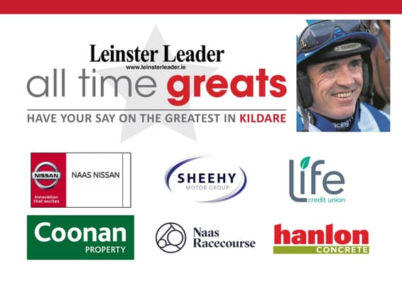 Vote Ruby Walsh as Kildare's All Time Great