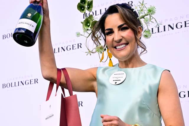 The proud mum of two recently got engaged to horse trainer John Flavin and they will be racing every day at the festival.