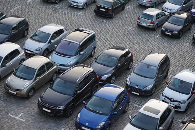 Condition of signage within extremely busy Kildare car park highlighted. FILE PHOTOGRAPH / PIXABAY