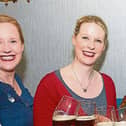 Susan and Judith Boyle raise a glass to Kildare's patron saint, Brigid, at a previous 'Brigid's Bounty' event. Picture: Tony Keane