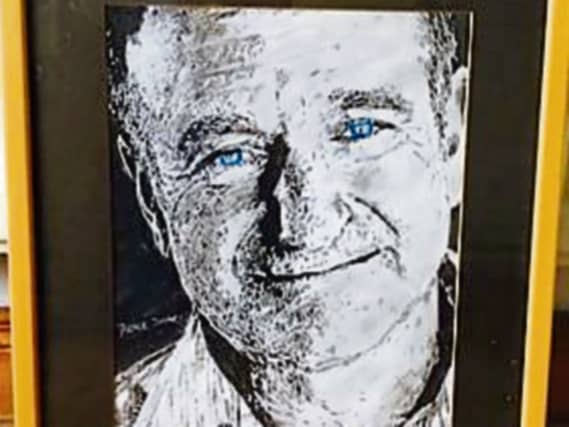 Robin Williams portrait. By: Pierce Jones