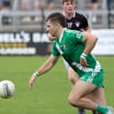 Karl Hartley in action for Sarsfields