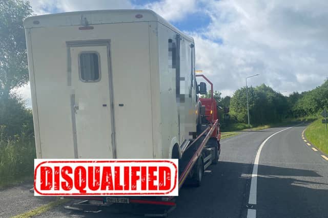Kildare gardaí seize horsebox from motorist serving two driving bans