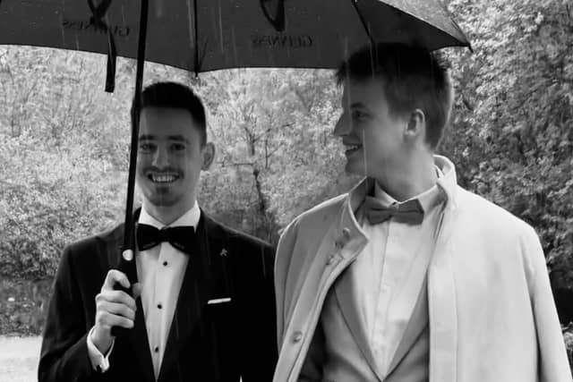 Adam Hencek and Tomas Feuller were married in recent months