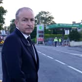 Micheal Martin in Creeslough