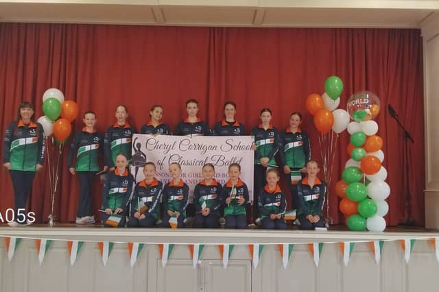 Competitors from Cheryl Corrigan Ballet Academy