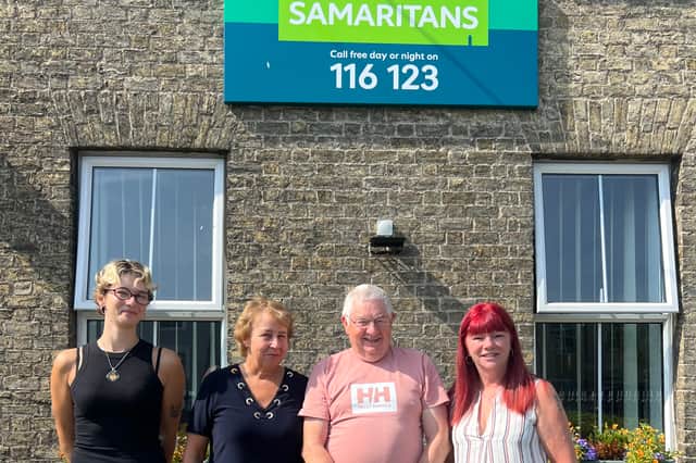 Volunteers at Newbridge Samaritans