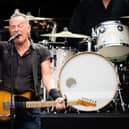 Bruce Springsteen playing at Hyde Park