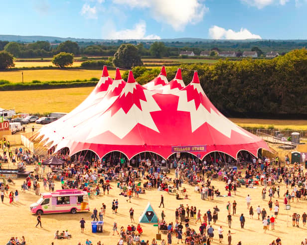 The Village Tent at Forest Fest 2026 