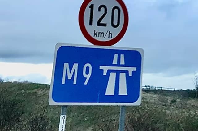 The M9 motorway