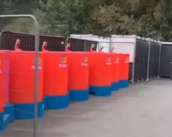 Peequal female urinals new at Electric Picnic 2026.