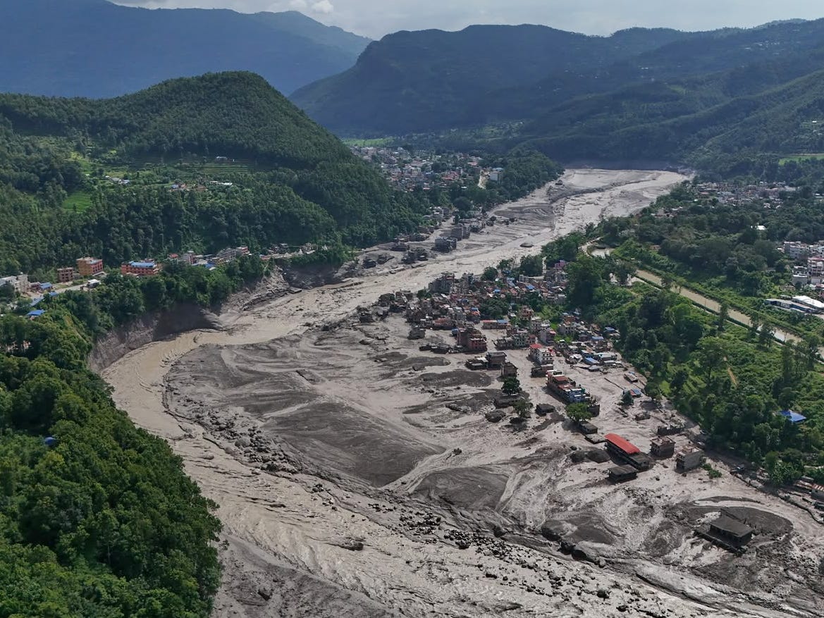 Girl, 13, among UK tourists feared missing in Nepal after flash flood