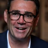 Andy Burnham laughing
