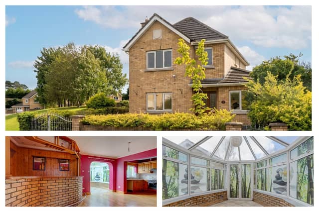 The four bedroom home is in Newbridge