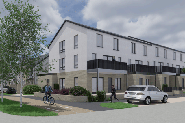 How the homes will look