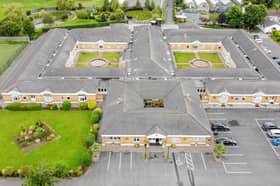 Cuan Mhuire's Athy site, viewed from above