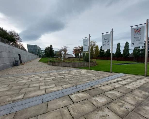 Kildare County Council's headquarters, Áras Chill Dara, in the Devoy Park region of Naas