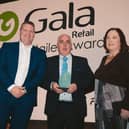 Chilled Retailer of the Year Award Winners- Daniel's Gala. Pictured are - Kevin Fitzgerald, Aryzta Food Solution; Eddie Daniels, Daniel’s Gala and Audrey Kelly, Gala Retail
