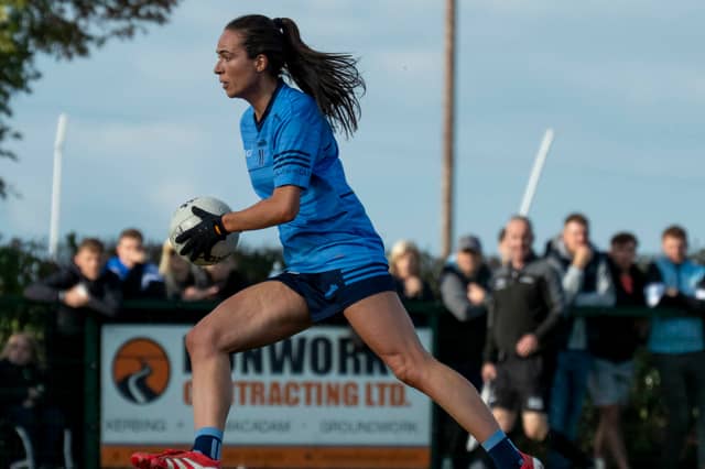 Hat-trick hero Grace Clifford in Leinster SFC action against Dunshaughlin