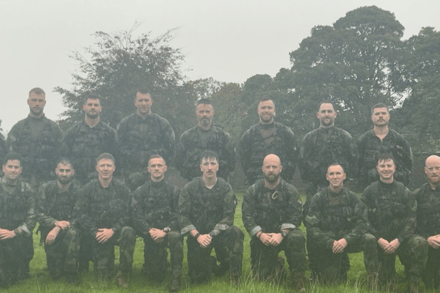 Defence Forces students
