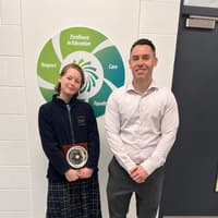 Newbridge Community College student receives prestigious award
