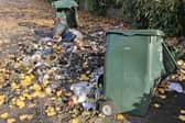 School bins set on fire