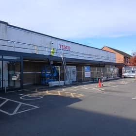Work is ongoing at the premises