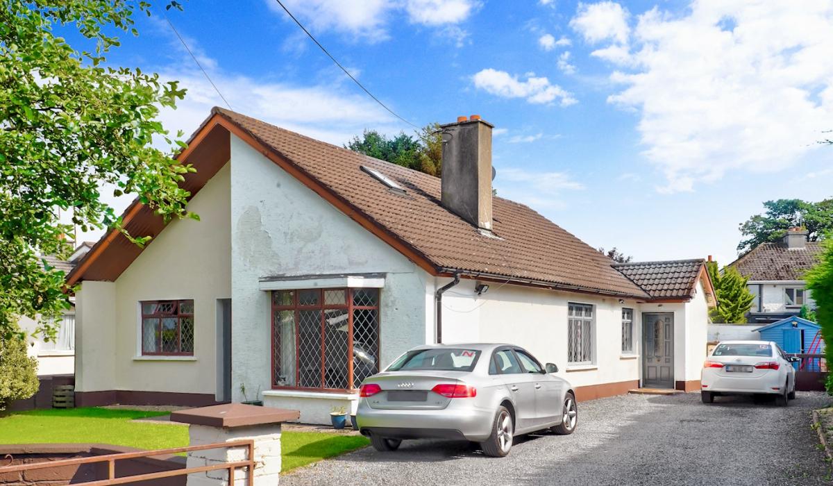 A STEAL Newbridge bungalow with opening price of €190k has €700 a