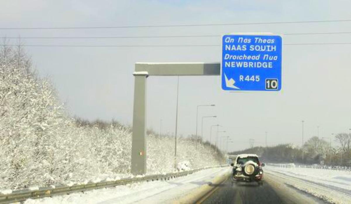 Orange Weather Warning for Kildare with "severe frost and ice" forecast