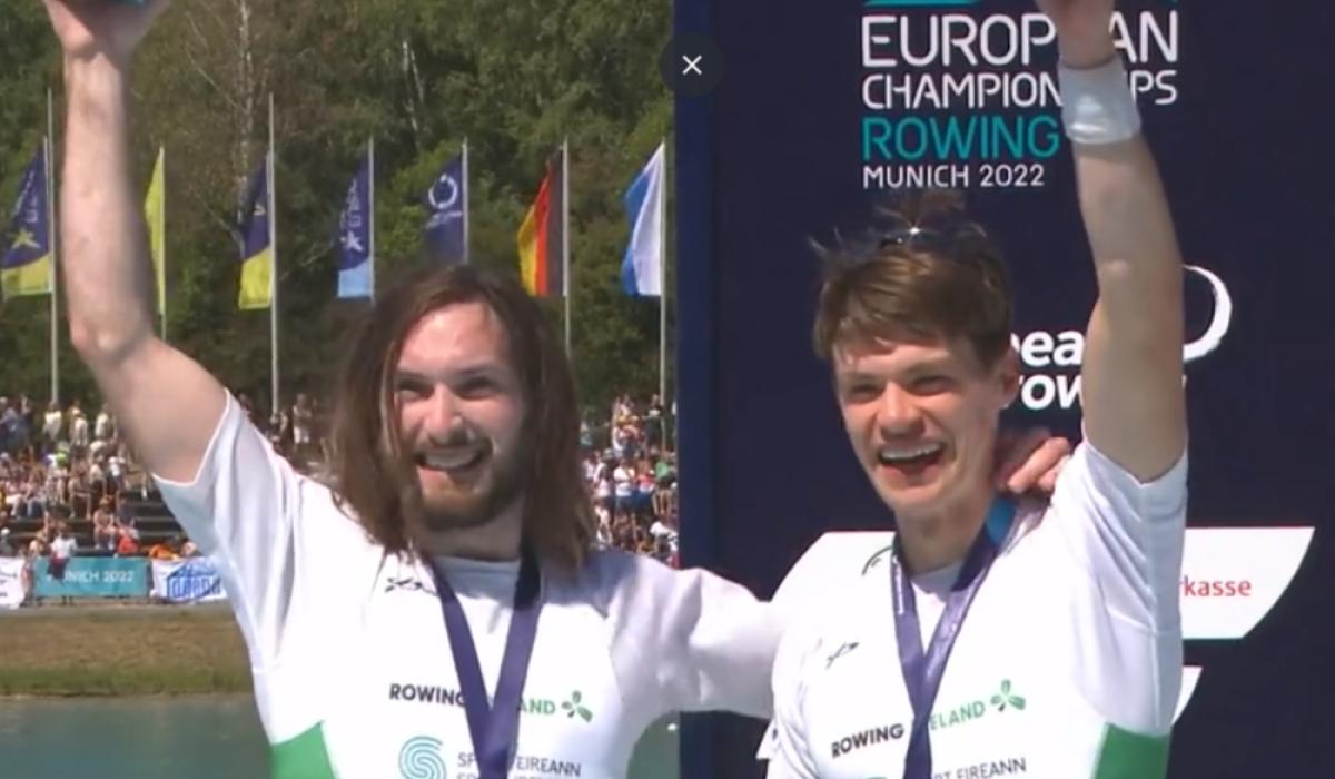Irish rowers win gold at European Championships Kildare Live