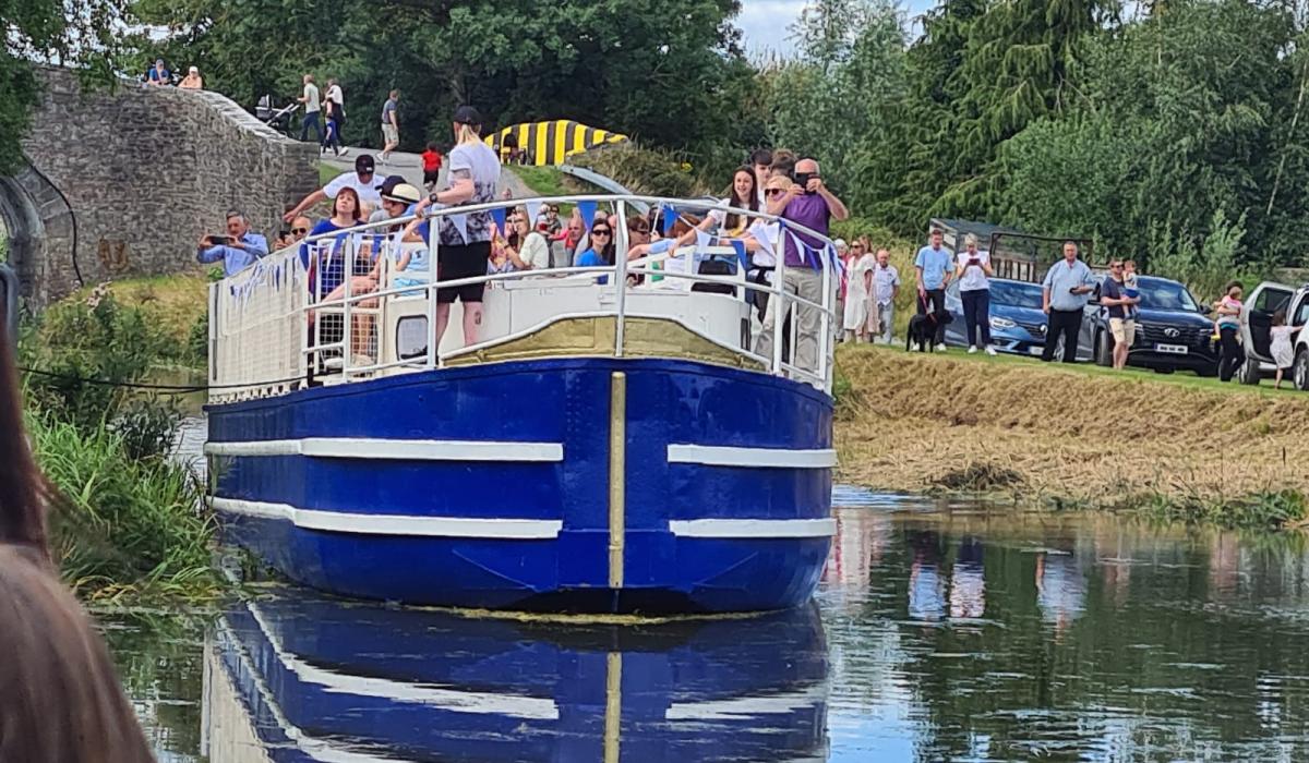 Historic barge makes a return to Kildare village Kildare Live
