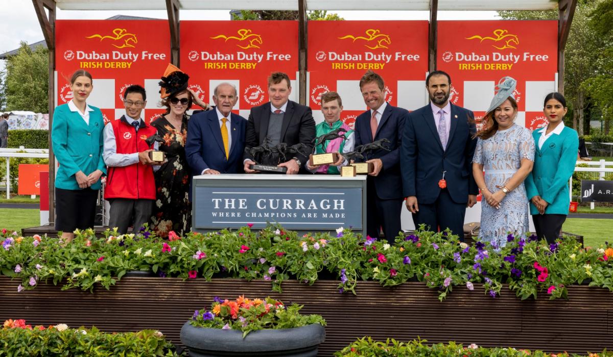 Dubai Duty Free sponsors of Irish Derby at the Curragh still going