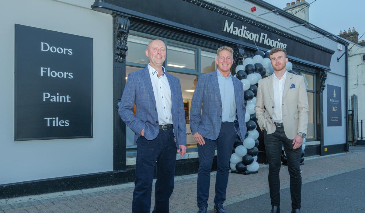 PHOTO GALLERY Pics from the opening of the new Madison Flooring store in Naas Page 1 of 13