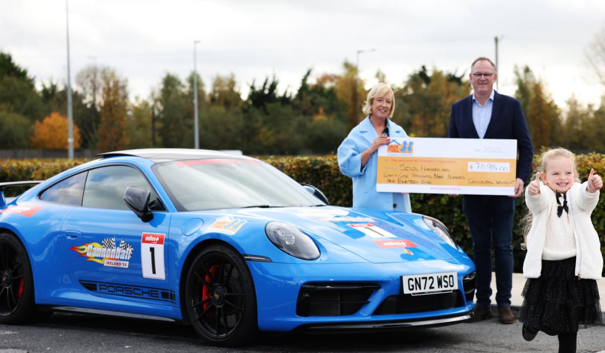 Cannonball Ireland thanks the people of Kildare as fundraising exceeds €2 million