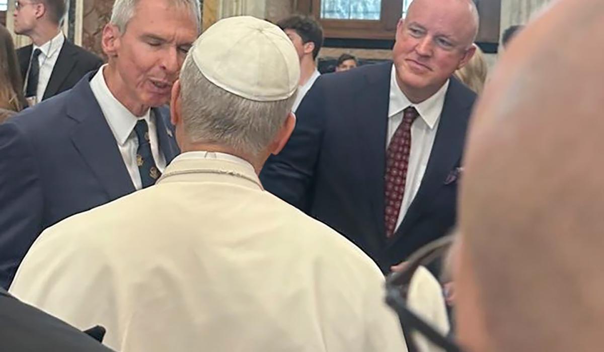 Kildare man asked Pope Leo to visit the county during papal audience