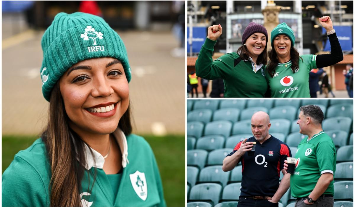PICTURES: Who did we spot in the crowd as Ireland hammered England in Six Nations?
