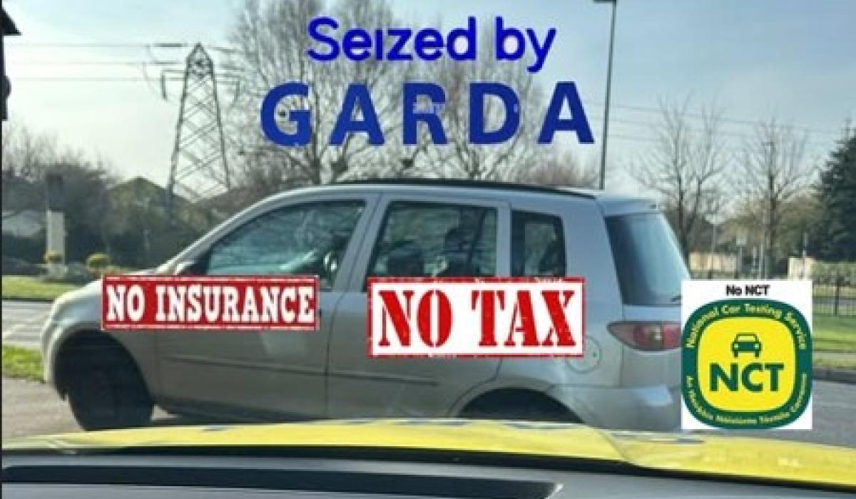Kildare motorist had no insurance, tax or NCT